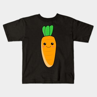 Cute Kawaii Carrot Kids T-Shirt